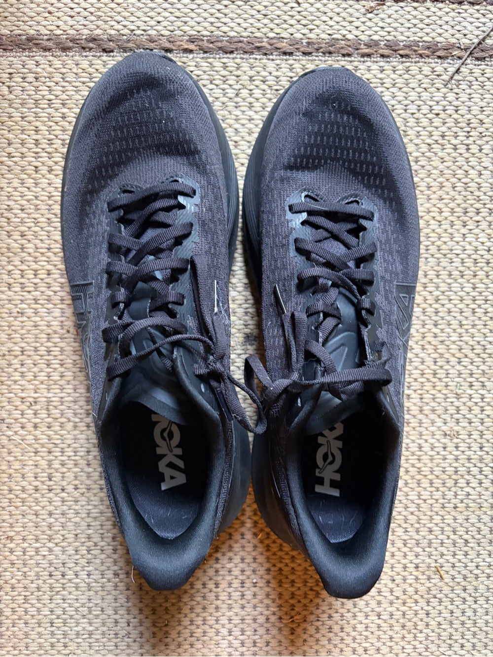 Hoka One One Clifton 9 Triple Black Running Shoes Men’s